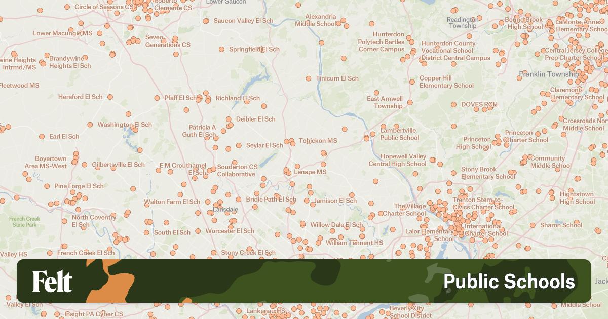 US Public Schools in Bucks County, Pennsylvania