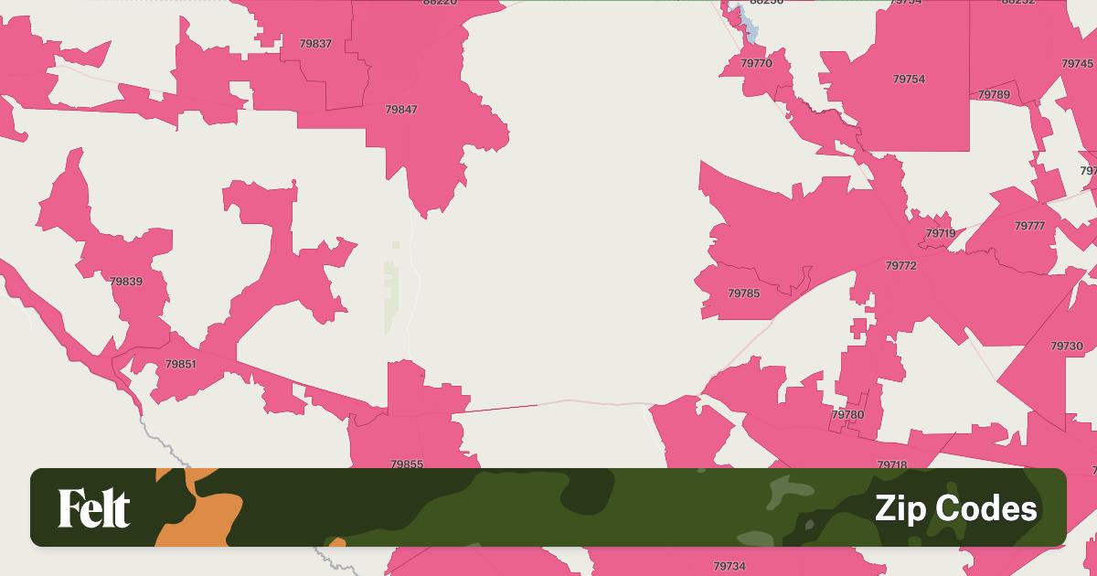 ZIP Codes in Culberson County, Texas