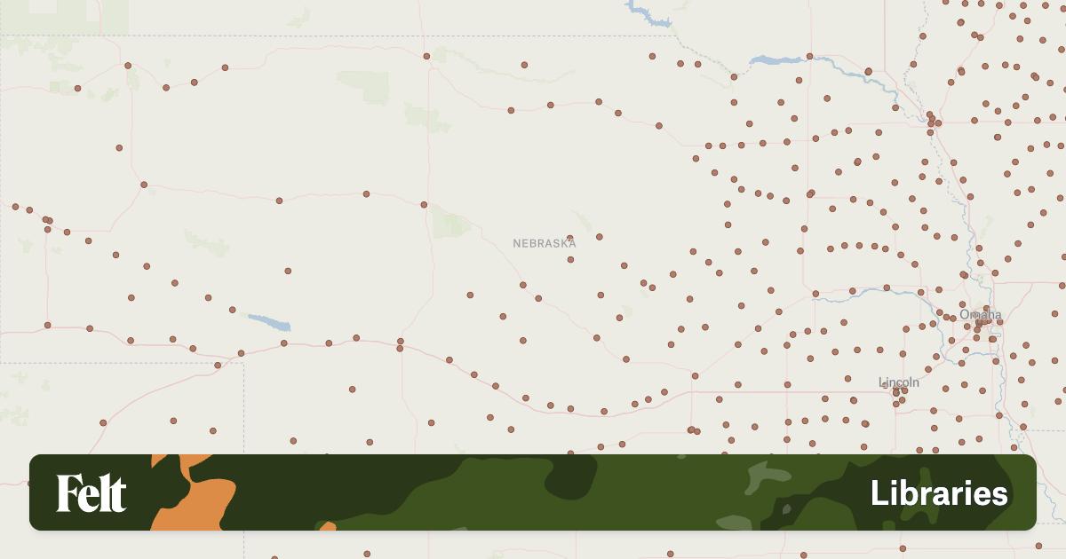 Libraries in Nebraska