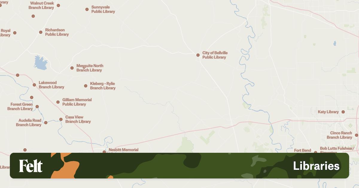 Libraries in Austin County, Texas