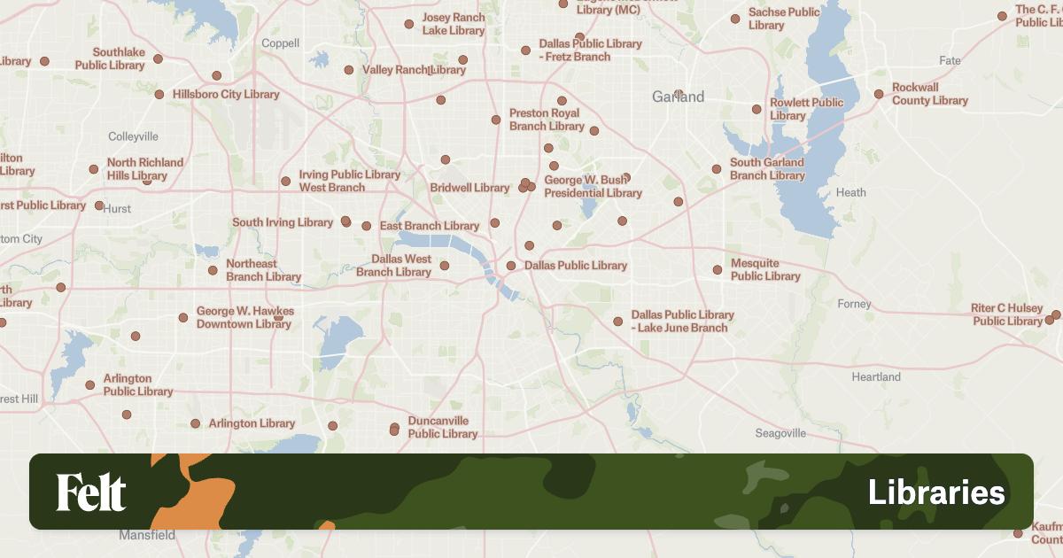 Libraries in Dallas County, Texas