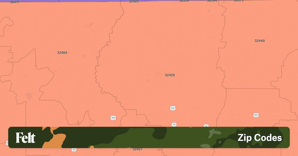 ZIP Codes in Holmes County, Florida