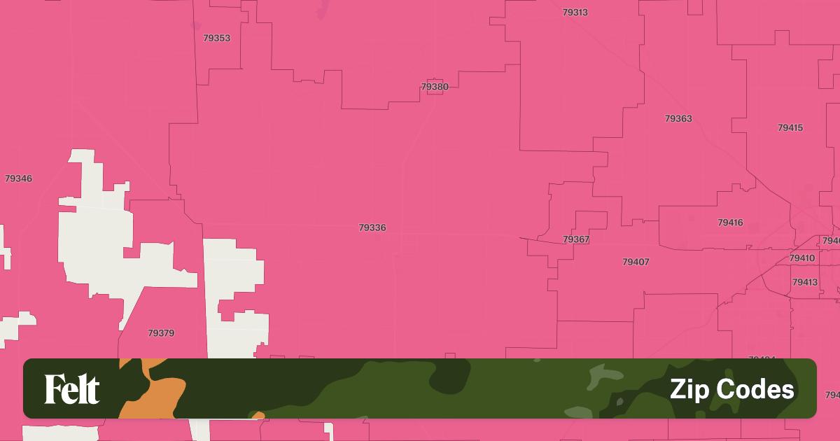 ZIP Codes in Hockley County, Texas
