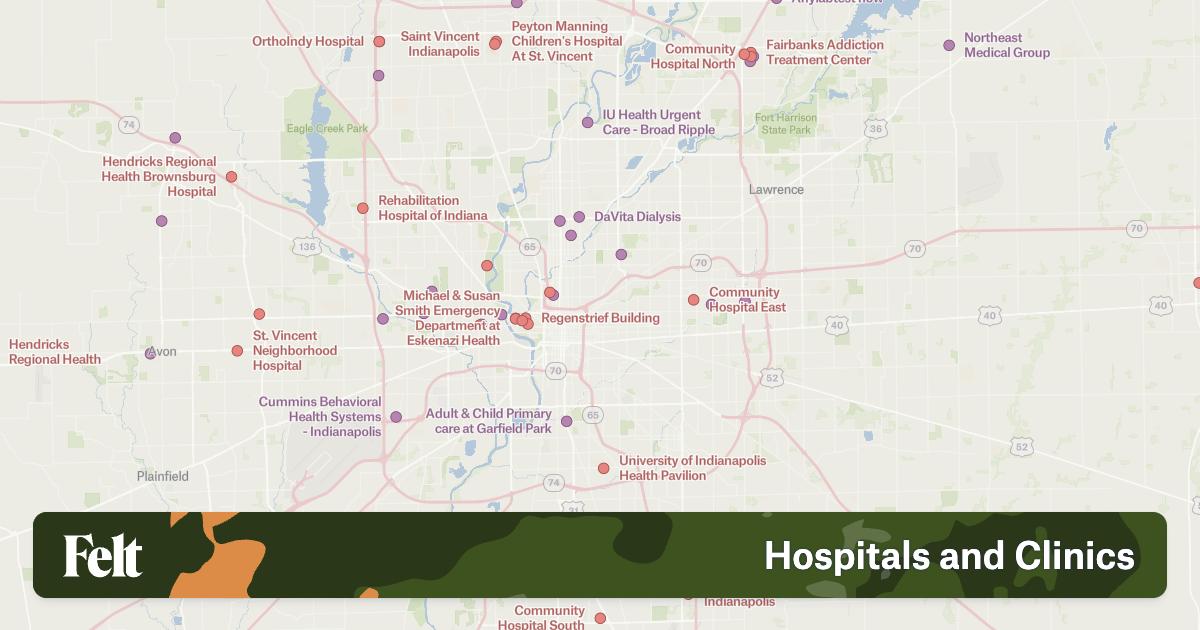 Hospitals and clinics in Marion County, Indiana