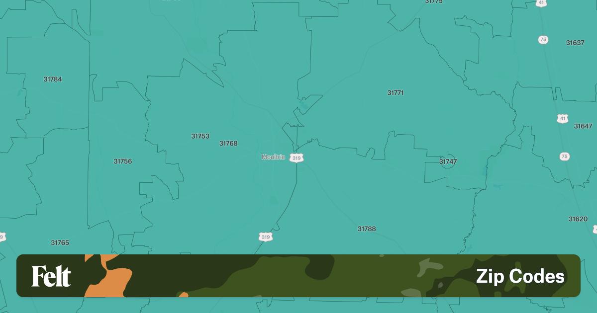 ZIP Codes in Colquitt County,