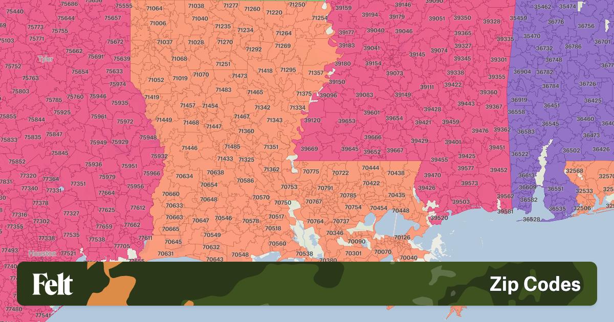 リマップボード Pontiac, MI Zip Code Wall Map - Premium