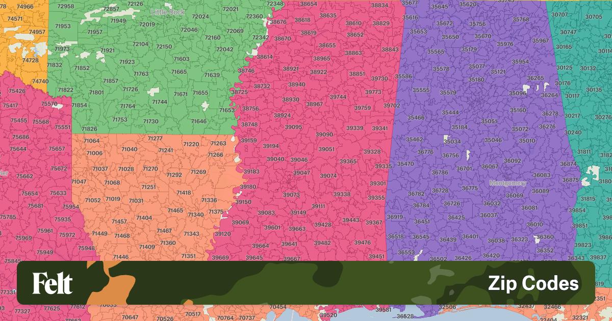 ZIP Codes in Mississippi