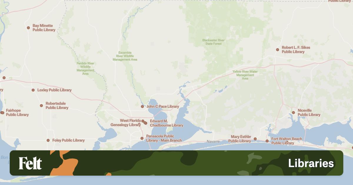 Libraries in Santa Rosa County, Florida