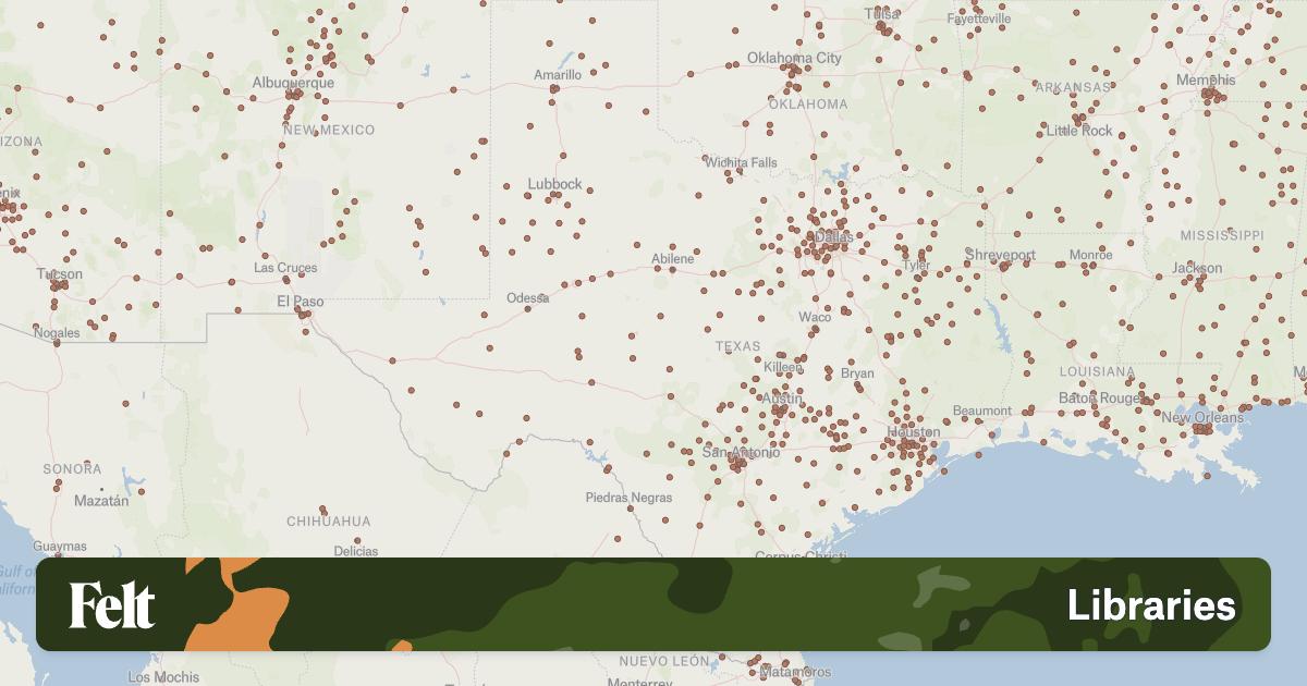 Libraries in Texas