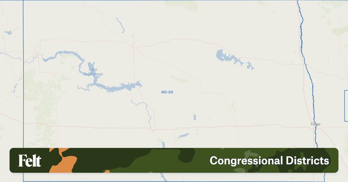 Congressional Districts in North Dakota
