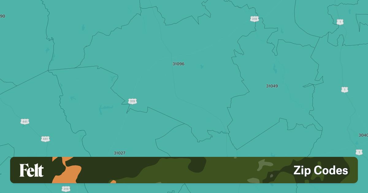 ZIP Codes in Johnson County, Georgia