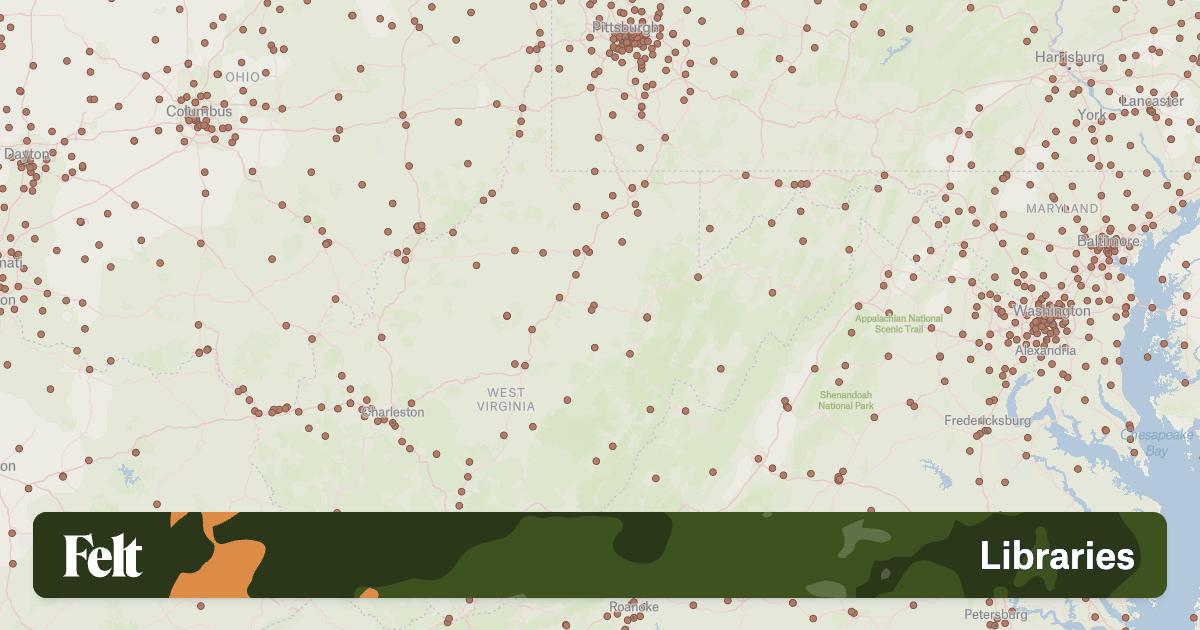 Libraries in West Virginia