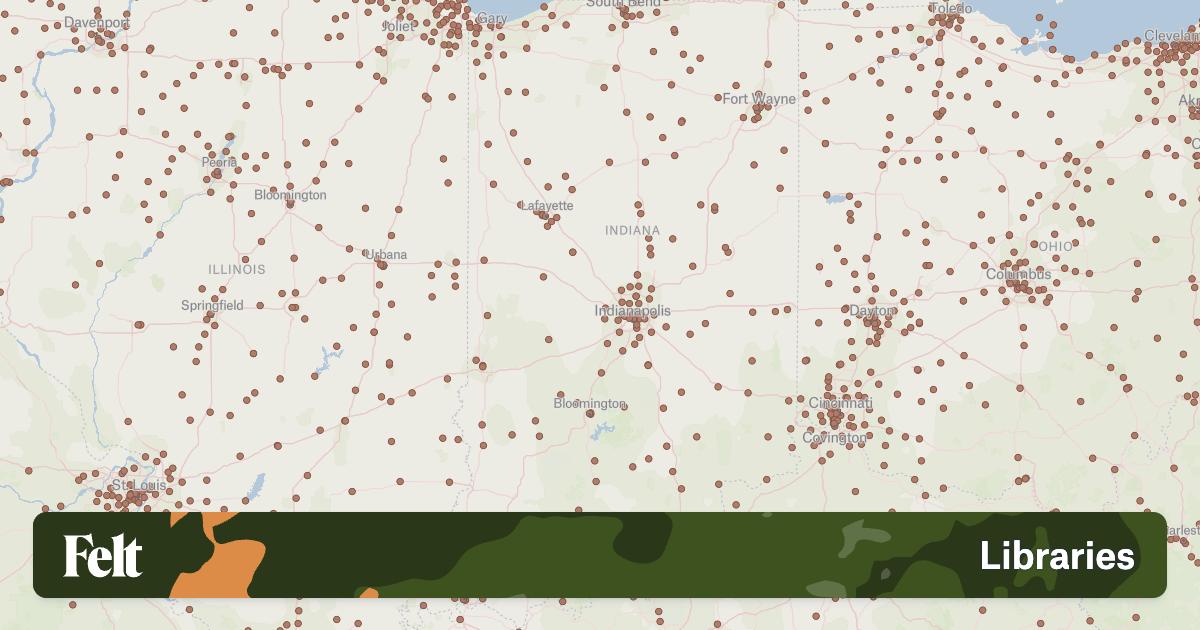 Libraries in Indiana
