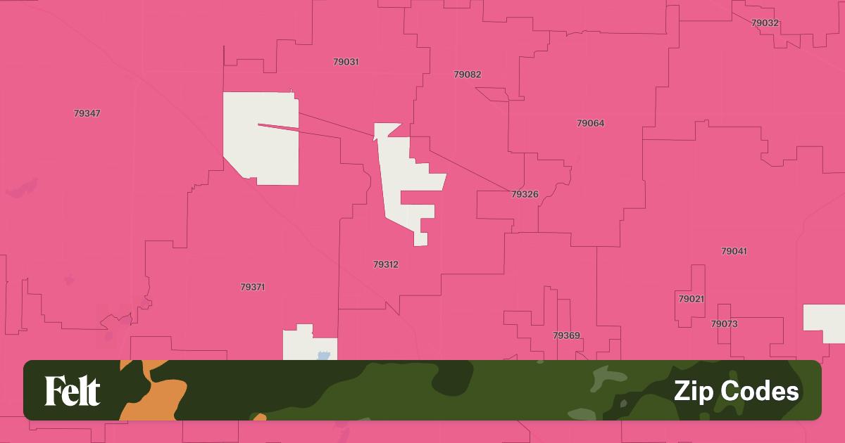 ZIP Codes in Lamb County, Texas