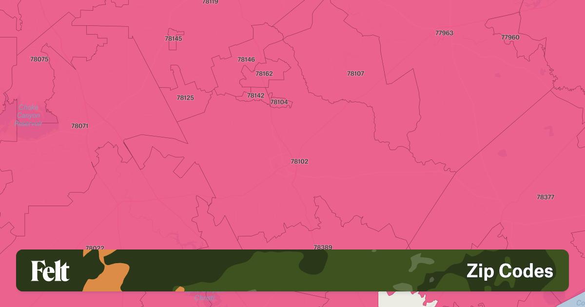 ZIP Codes in Bee County, Texas